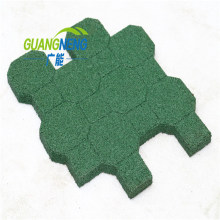 Sidewalk Rubber Mat/Rubber Foot Massage Mat for Park/Garden Recycle Rubber Tile